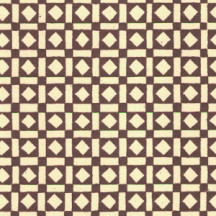 Brown Geometric Squares Renaissance Print Italian Paper ~ Carta Varese Italy